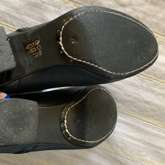 Opening Ceremony Black Leather Boots - Picture 6 of 7